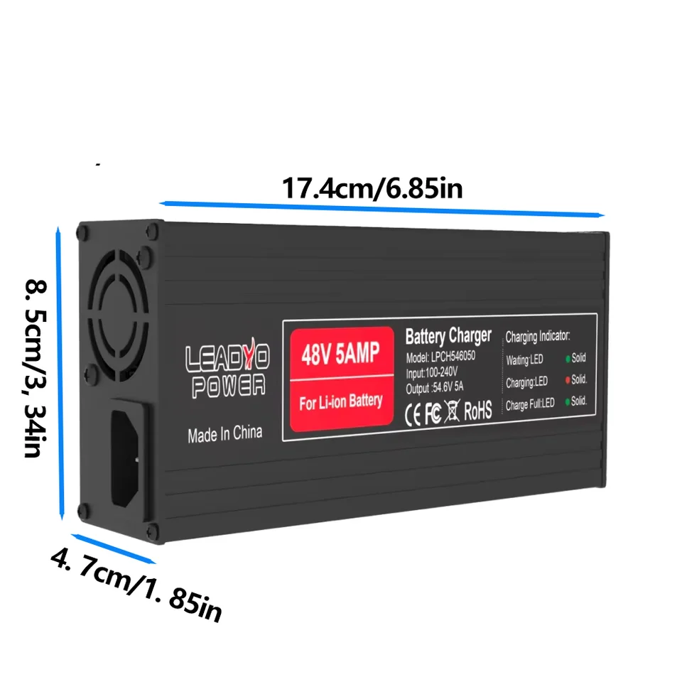 5A Smart Battery Charger for Electric Bikes