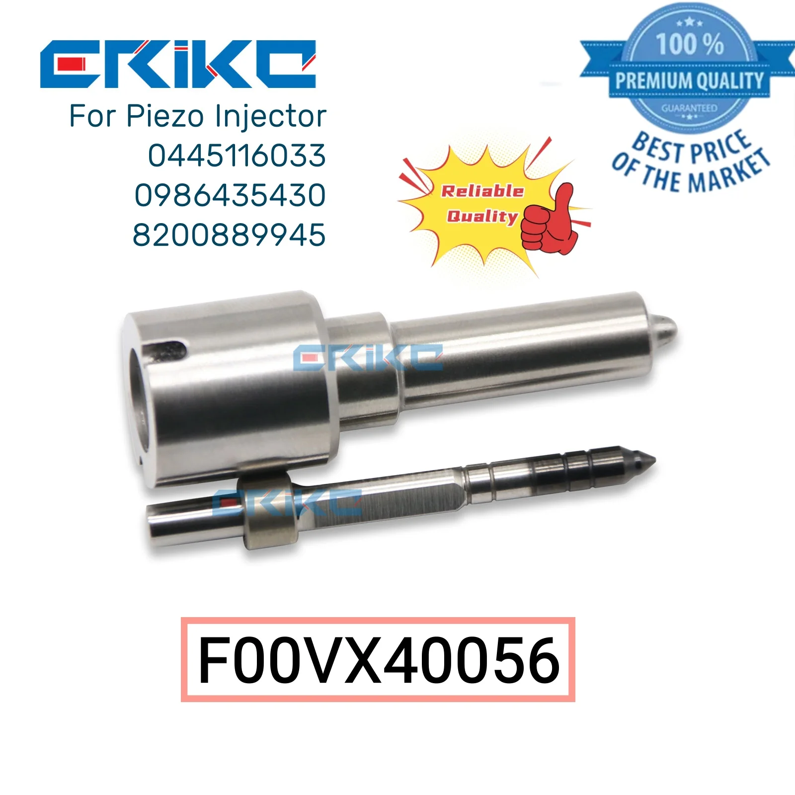 

F00VX40056 Diesel Injector Nozzle F 00V X40 056 Fire Jet Spray Nozzle for Piezo Injector 0445116033 0986435430 8200889945