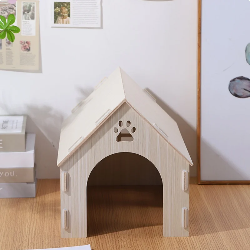 Oversized Wooden Hideout for Small Animals