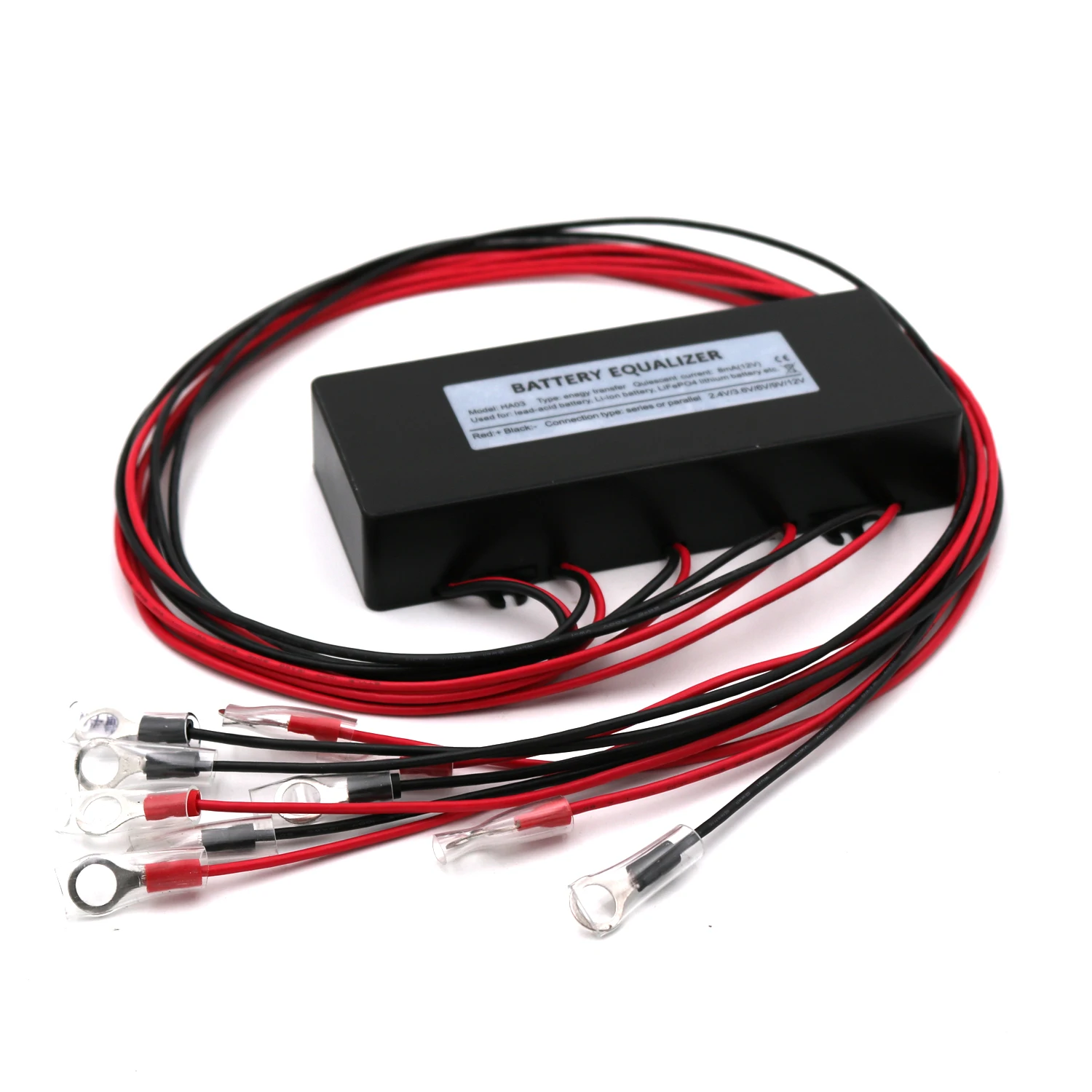 Battery Equalizer Touch Switch 5X 12V Batteries 10A 60V Current Active Voltage Balancer Li li-ion Lead Acid