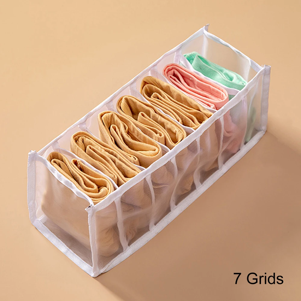Wardrobe Closet Cabinet Organizers Drawer Divider Home Dormitory Underwear Bra Socks Panty Storage Boxes Home Organization