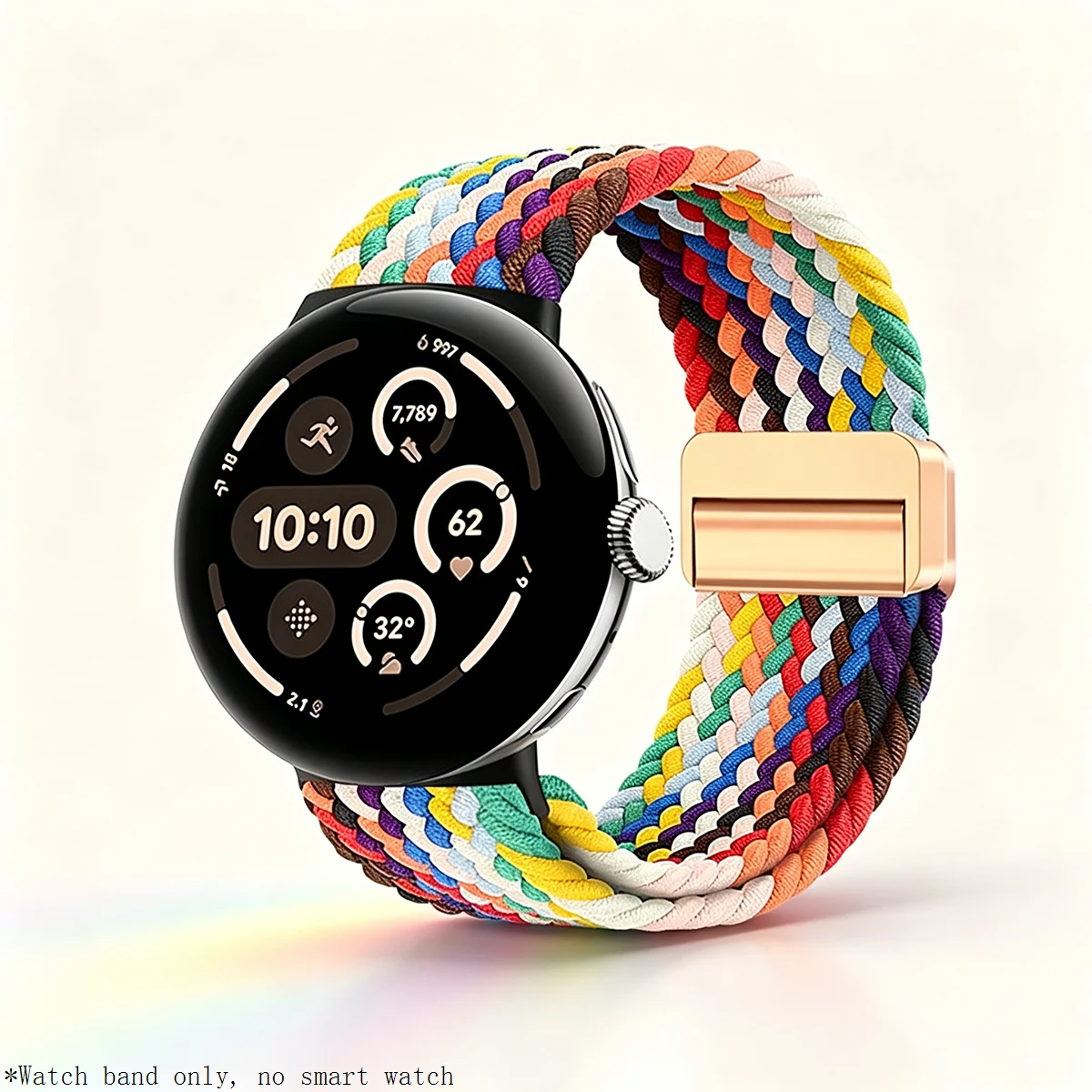 Soft Nylon Sport Bracelet for Google Pixel Watch - Unisex 41mm Strap