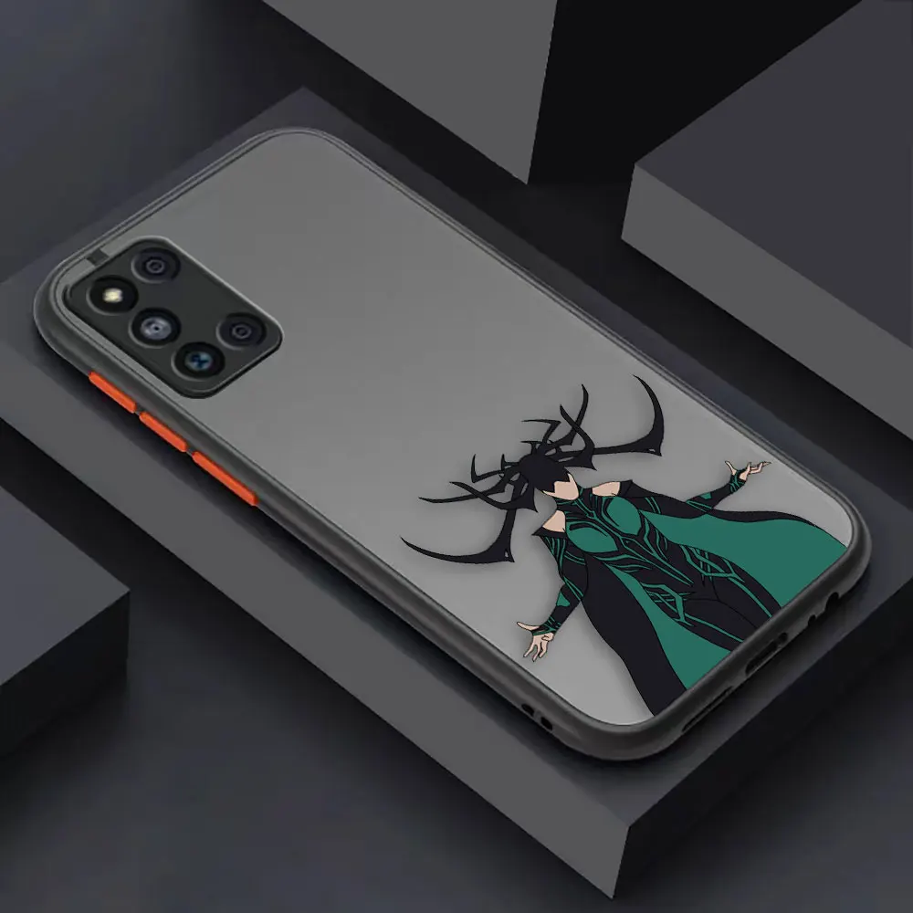 thumbnail image 1 of Matte Case for Samsung Galaxy M62 M53 M52 M51 M33 M32 M31 M30S 5G J8 J7 J6 J5 J4 Case Funda Shell Marvel Avengers Heros Faceless, 1 of 5