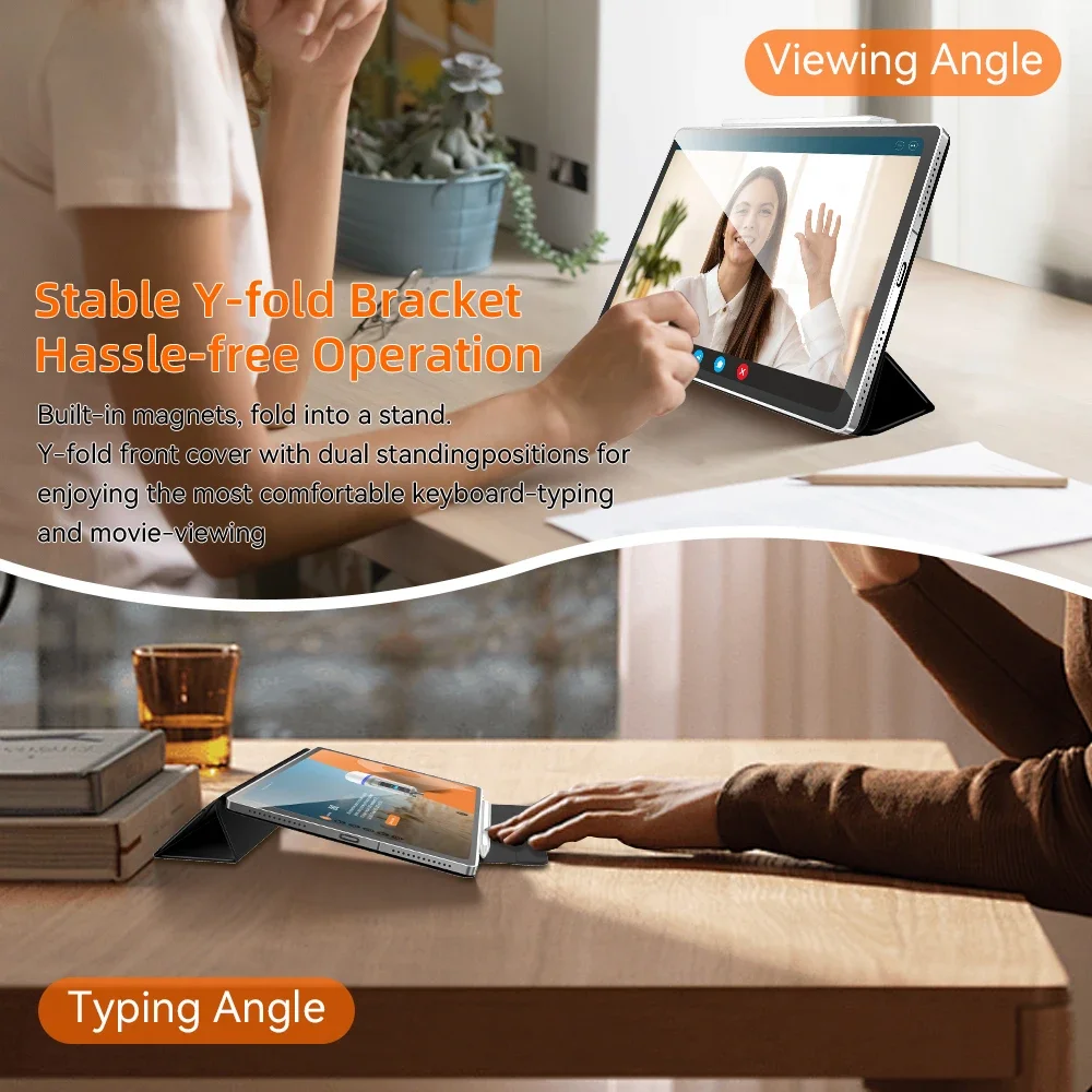 2025 iPad Magnetic Separation Tablet Cover