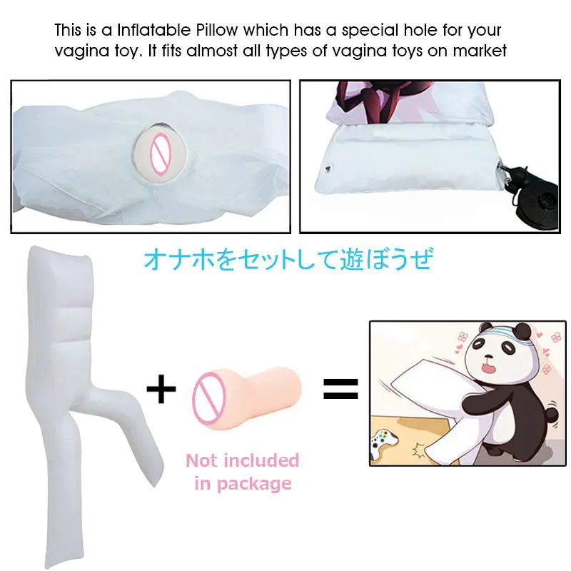 Inflatable Body Pillow Anime Fujiwara Chika Dakimakura Air with Sex Onahole Pocket Genshin Impact Split Legs Air Pillows 5