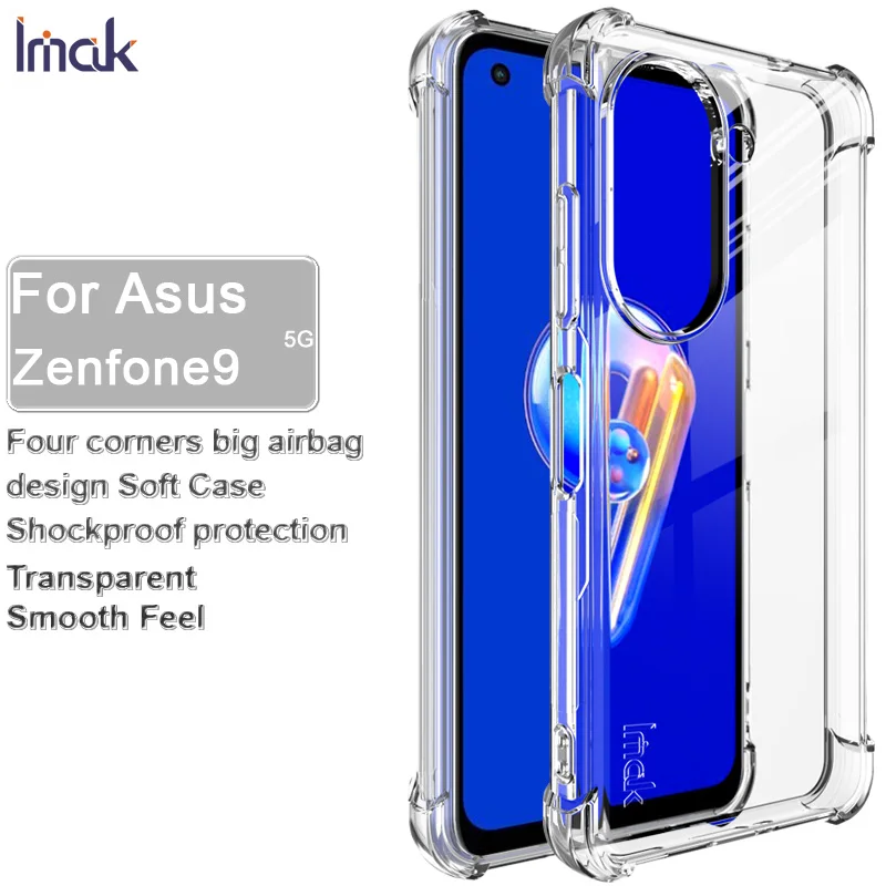 for Asus Zenfone 9 Case IMAK Shock-Resistant Airbag Shockproof