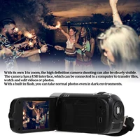 Digital Video Camcorder Portable Full HD 1080P 270° Rotation Handheld 16MP Digital Camcorders for Family for Kids for Gifts - Image 6