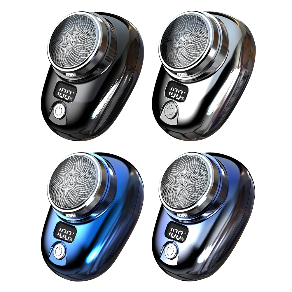 USB Rechargeable Cordless Travel Pocket Shaver Beard Trimmer Electric Shaver Men Face Clean Shave electric shaver electric razor cordless shaver