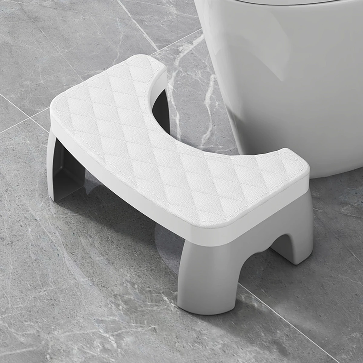 Toilet Seat Stool Portable Squat Stool Home Adult Bathroom Accessories Removable Non-slip 1 PCS toilet squat stool