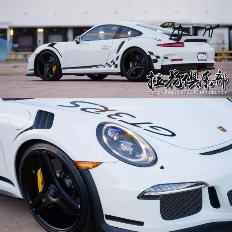 

Car Sticker Retrofit Custom Accessories FOR Porsche 911 GT3 RS Full Body Fashion Decor Vinyl Car Decal Car Film