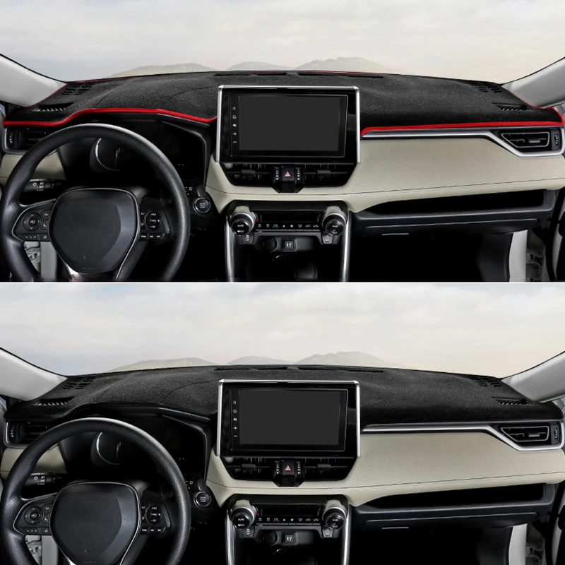 Enhanced Sun Shade Dashboard Mat | Car Instrument Desk Cover Accessory