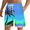 Summer Hawaii New 3D Fruits Print Beach Shorts Palm Trees Graphic Swimming Trunks For Men Fashion Cool Board Shorts Pants Homber 1