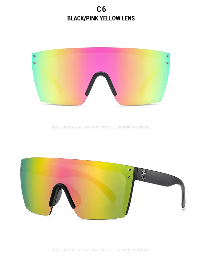 Lazer Face Z87 Yellow Tint Safety Glasses Heat Wave Visual