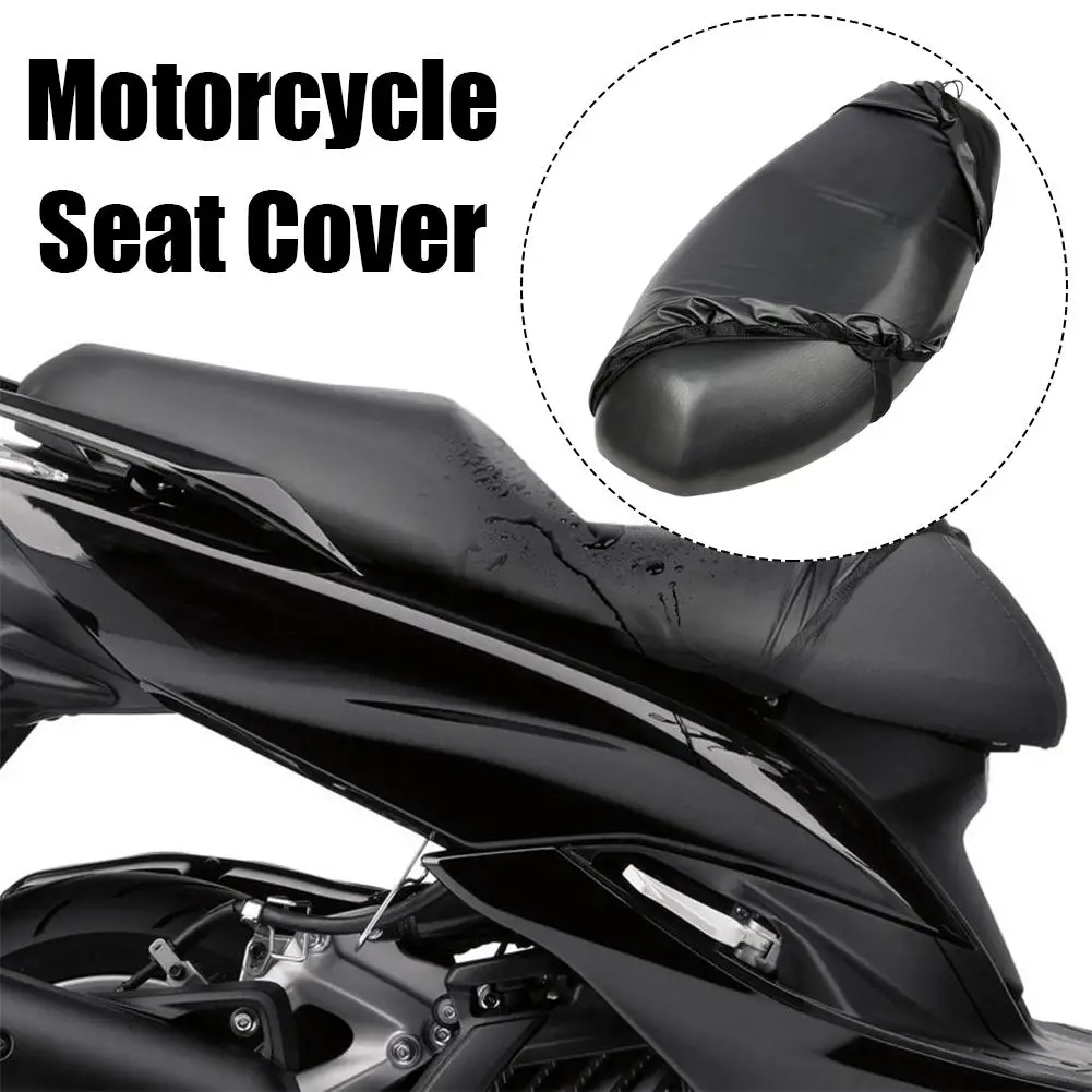 Universal Motorcycle Seat Cover Full Leather Cover Waterproof Resistant Full Seat Anti-scratch Sun Scooter N8E5 1PC