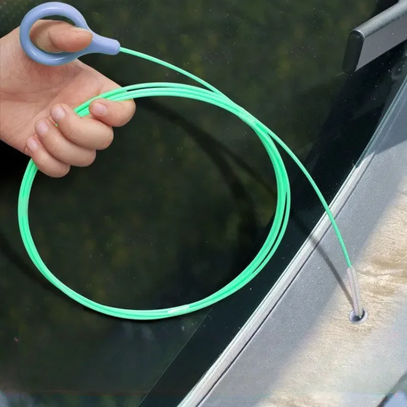 35mCarDrainDredgeCleaningScrubBrushAutoSunroofLongHoses