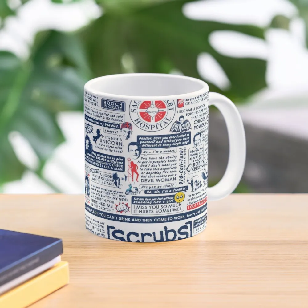 

Wise Words of Scrubs (Variant) Coffee Mug Anime Mug