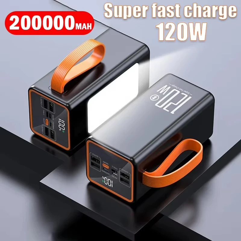 Power Bank da 120W 50000mAh ad alta capacità, batteria esterna portatile da 30000mAh con ricarica rapida USB-C per iPhone, Xiaomi, Samsung - Image 4