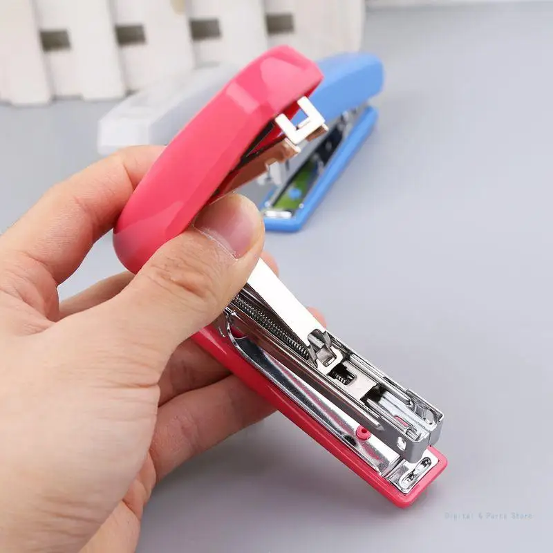 

M17F Portable Metal Manual Stapler Uses No.10 for Staples Desktop School Office Suppl