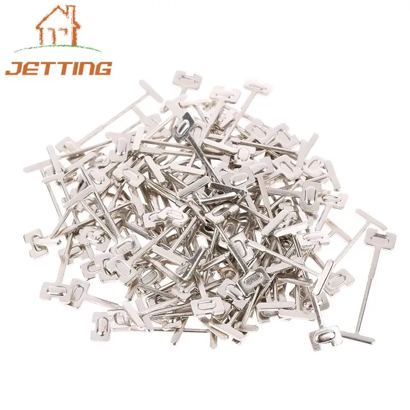 Tile Leveling System Clearance Tool Construction Tool 100pcs 0.9/1.2/1.5mm Steel Needle Sample Can Replace Tile Leveling Device tile spacers tile leveling clips tile leveling tools