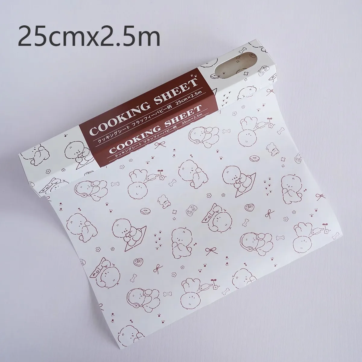 Enhance your Baking with Non-Stick Parchment Paper Roll - Cartoon Design