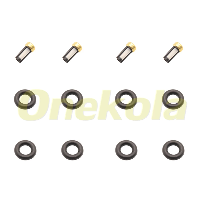 Fuel Injector Service Repair Kit Filters Orings Seals Grommets for RENAULT Clio Kangoo Thalia Twingo Symbol 0280158168 IWP-099