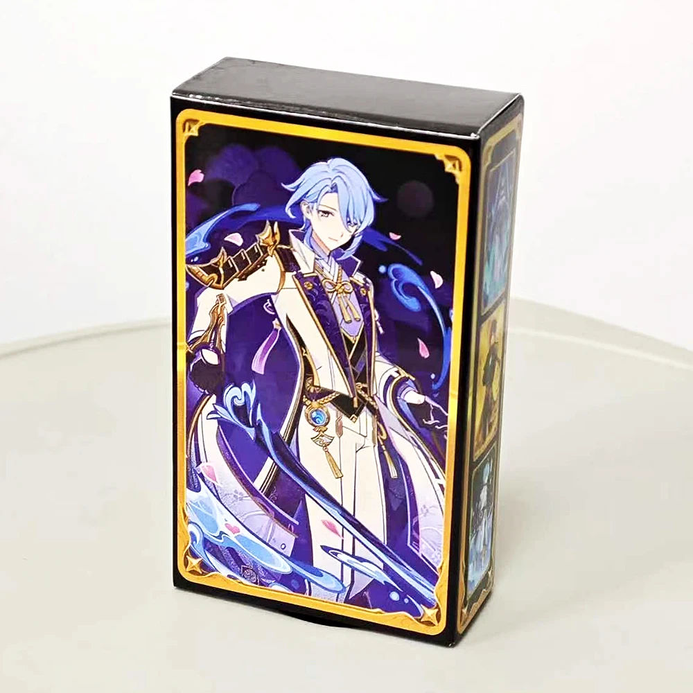 9*5cm TCG Cards Toy Genshin Impact 65 Pcs Cards Cyno Yoimiya Sangonomiya Cosplay Deck Board Game Character Card Collection 6
