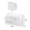 1-Cosmetic Storage Box Skincare Cosmetic Organizer For Bathroom Makeup Brush Holder Makeup Organizer 1