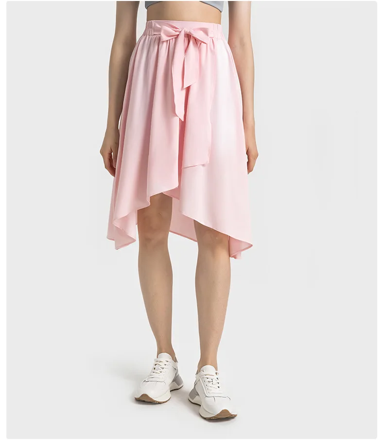 여성용 말 국수 스커트, 하프 길이 플리츠 스커트, 레저 홈 골프 테니스 짧은 스커트, 야외 조깅 스포츠 여성 의류 