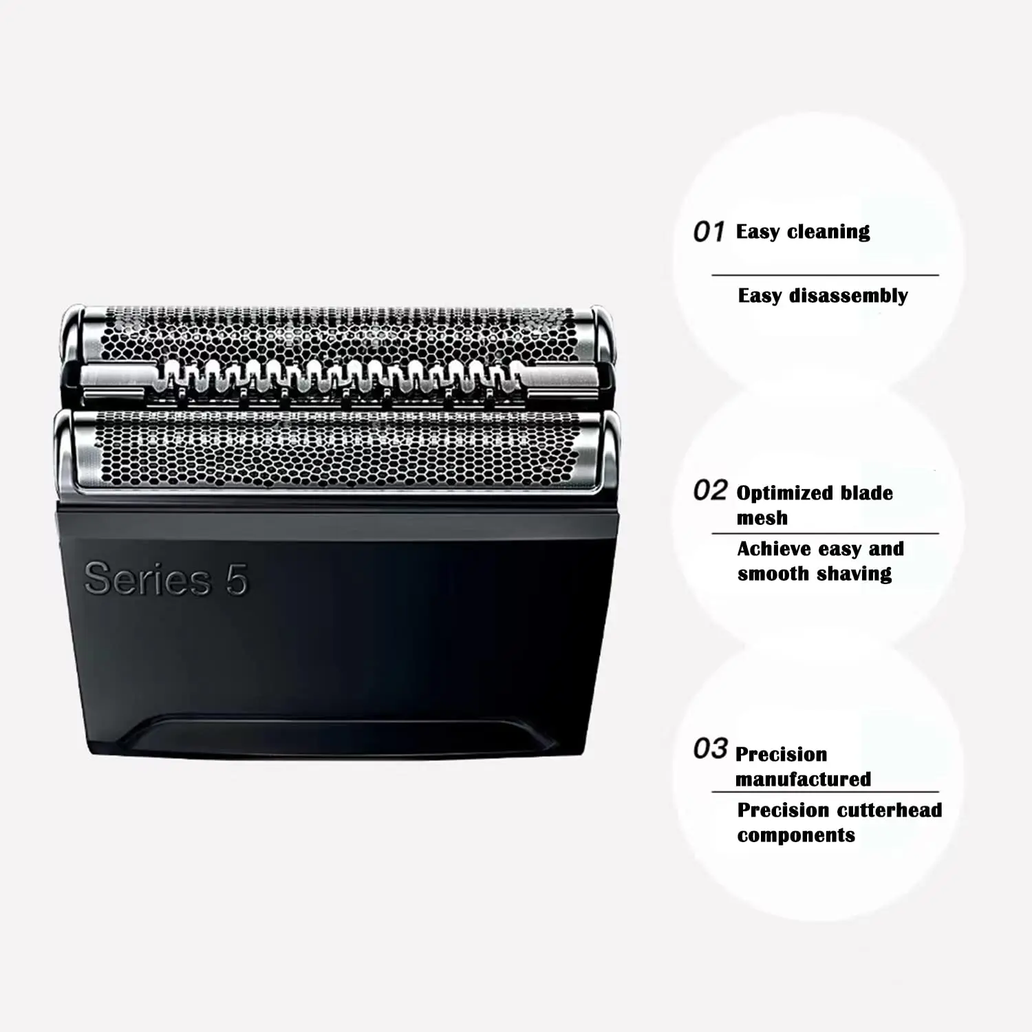 Replacement Head For Braun Series 5 Electric Shavers 5020CS 5769cc 5018S 5031S 5160s 5769 5748 5749 5768 5147s 5140Etc 52B electric shaver head electric shaver blades electric toothbrush replacement heads