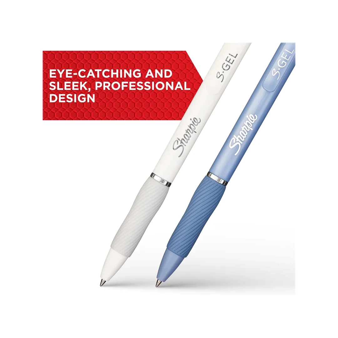 Sharpie S-Gel Gel Pens Fine Point Black Ink Gel Ink Pen