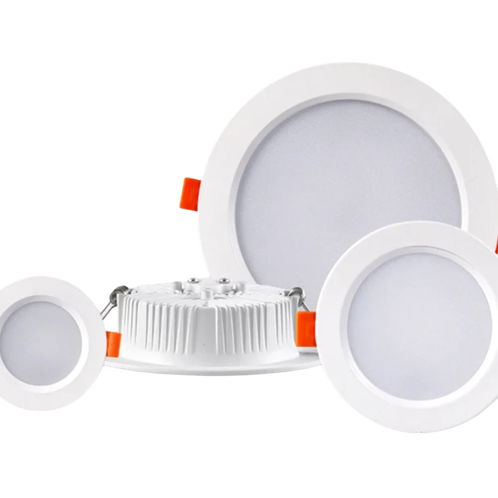 Faretto da incasso a LED ultrasottile da incasso 110V-240V lampada da soffitto dimmerabile caldo neutro bianco supermercato 5W7W9W12W15W18W 24 w30w illuminazione