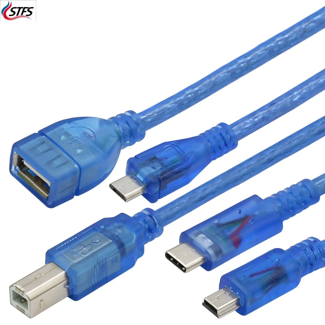 Cavo Usb Da 30Cm Per Uno R3 Per Nano/Mega 2560/Leonardo/Pro Micro/Due Qualità Blu Tipo A Usb/Mini Usb/Micro Usb 0.3M Per Arduino