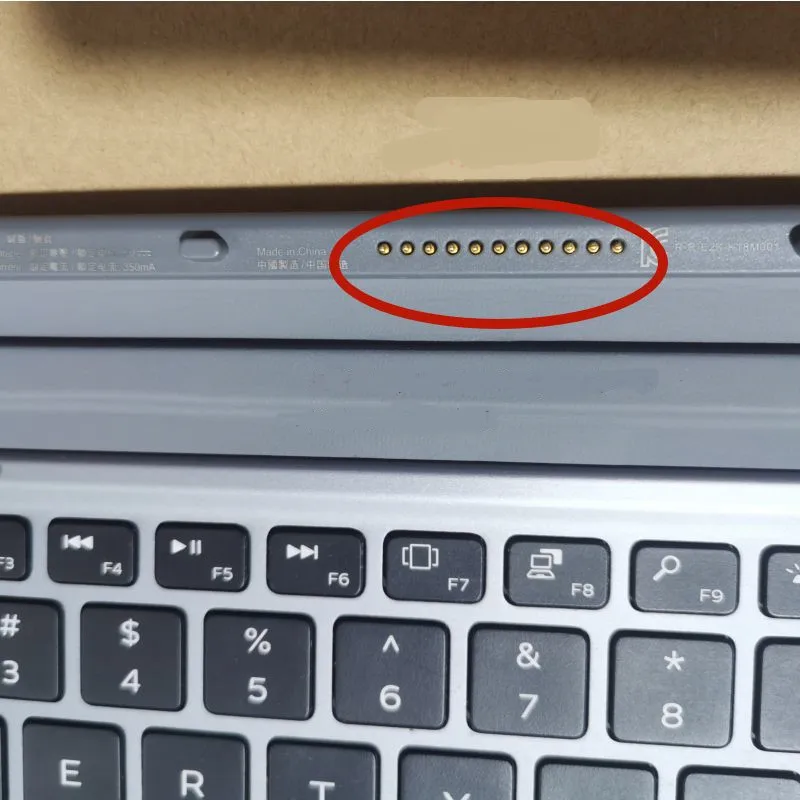 Original Keyboard for Dell latitude 7200 7210 2-in-1 Laptop K18m Travel Magnetic Keyboard CN-024D3M 90%New