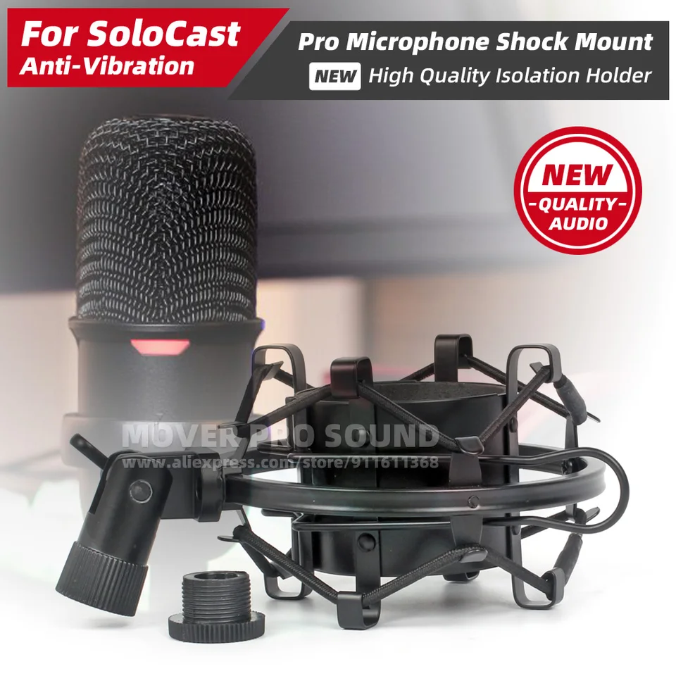 HyperX SoloCast Filtre Anti Pop Professionnel - Bouclier de Microphone