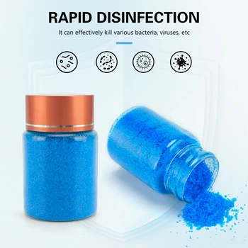 Polvere disinfettante per la sicurezza del salone, protegge e pulire gli strumenti per capelli, antibatterico per pettine a forbici per clipper, essenziale per barbiere
