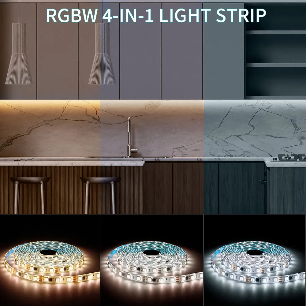 WS2814 RGBW, RGBNW, RGBWW, 4 in 1 주소 지정 가능 LED 스트립, SK6812, WS2811 과 유사, 5050 LED 조명, 60 픽셀/m, IP30, 65, 67, DC12V, 