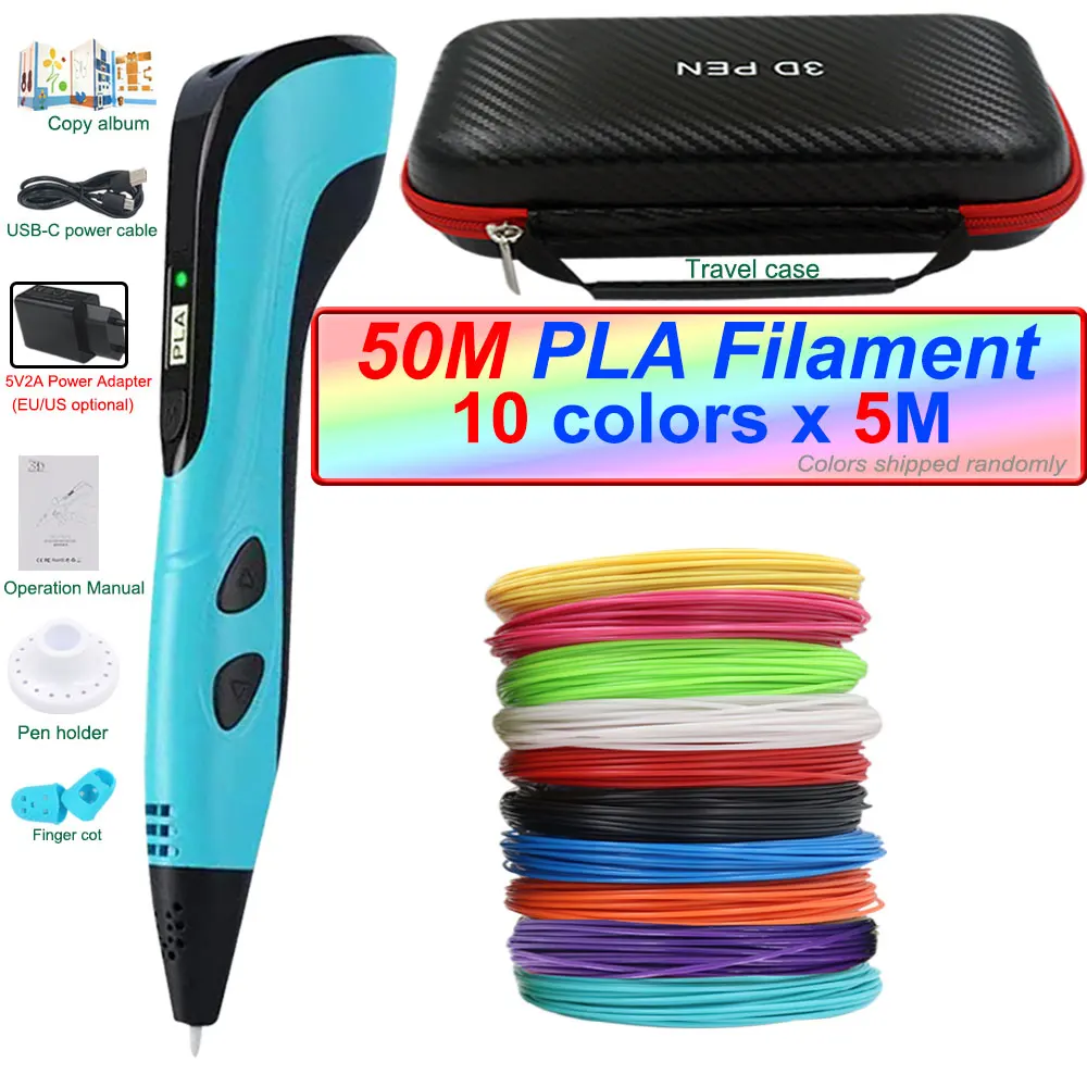 Blue add 50M PLA