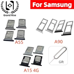 Universal SIM Card and Micro SD Holder Tray Slot (A55 Purple)