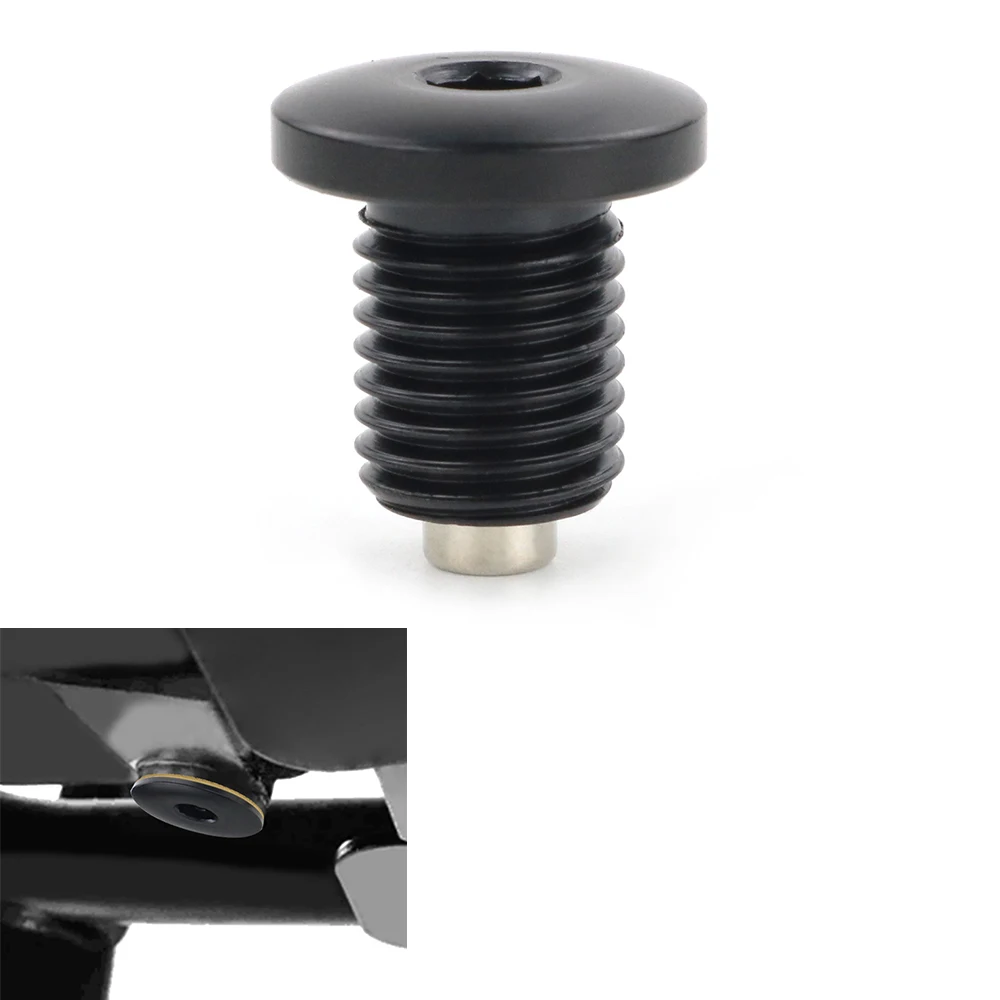 M12*1.5 Engine Magnetic Oil Drain Bolt Plug Fit For Honda Adv150 Africa Twin Atc250R Trx250R Cb1000R Cb500F/X Cb650F/R Cbr1000Rr
