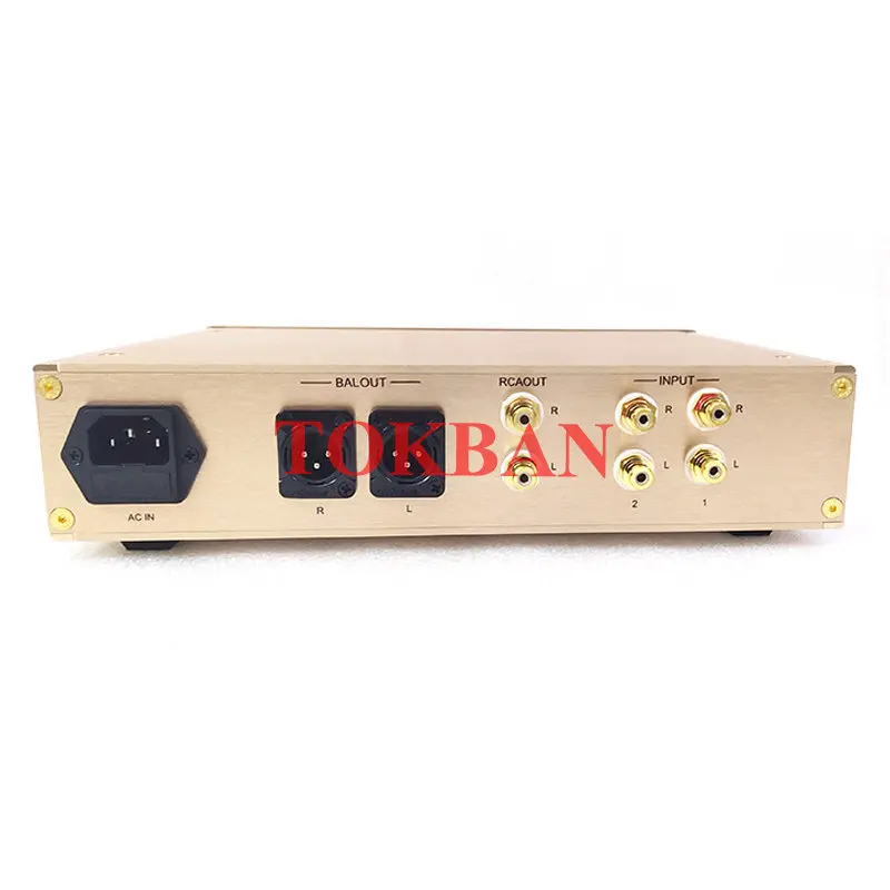 Tokban Reference FM255 Class A Preamplifier RCA Balanced XLR HIFI Preamplifier for Amplifier Audio