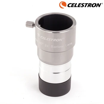 Lente di barlow Celestron omni 2x Lente ad alta definizione Lente di ingrandimento per telescopio astronomico Accessori per telescopio professionale