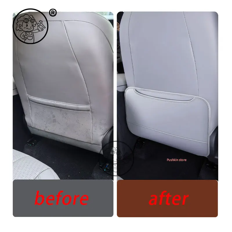 BYD Sealion 06 EV/DMI 2025 2026 시트 백 카 안티 킥 패드 프로텍터 인테리어 안티 더티 가죽 스타일링 액세서리