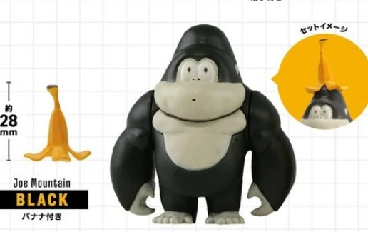 Kenelephant capsule toys Monkey Crab Figure Collection cute kawaii