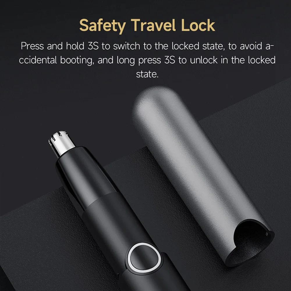 Xiaomi Enchen Mocha N  Electric Nose Hair Trimmers For Men description image 12