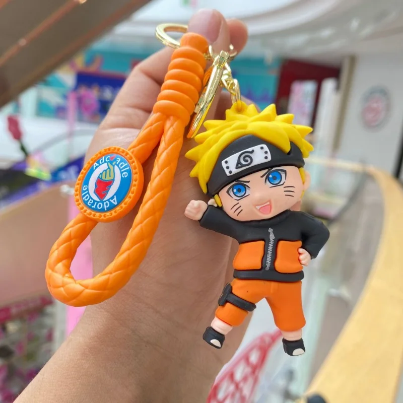 Anime Naruto Chaveiro Figura Dos Desenhos Animados Uzumaki Naruto