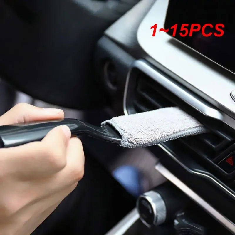 

1~15PCS Car Cleaning Tools Air Conditioning Air Outlet Cleaning Dust Removal Soft Brush Multifunctional Auto Interior Cleaning