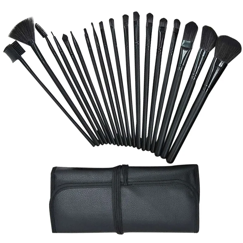 Makeup Brushes 24 Pcs Female Makeup Sets Cosmetics Lip Brush Eye Shadow Brush Makeup Tools