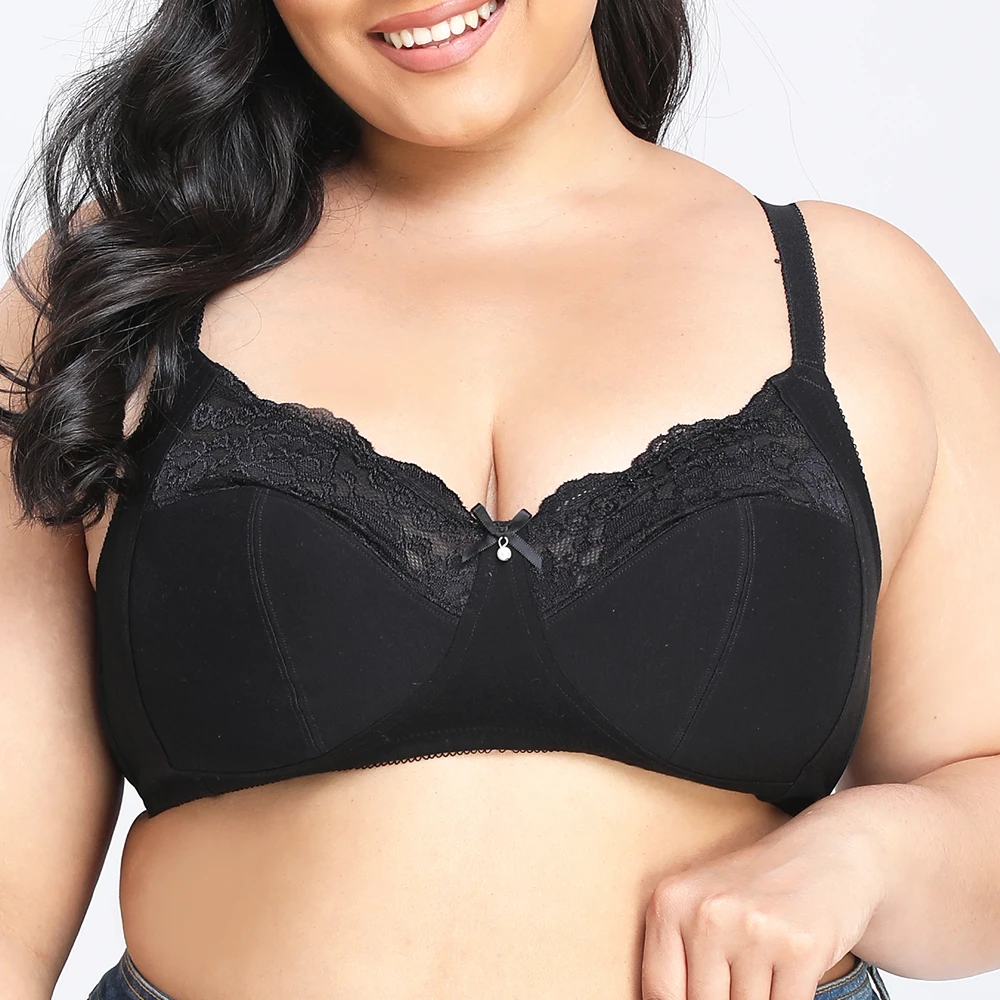 Sexy Bras For Womens Lingerie BH Tops Support Bralette Wireless Plus Size Brassiere 40-48 G H Cup 6