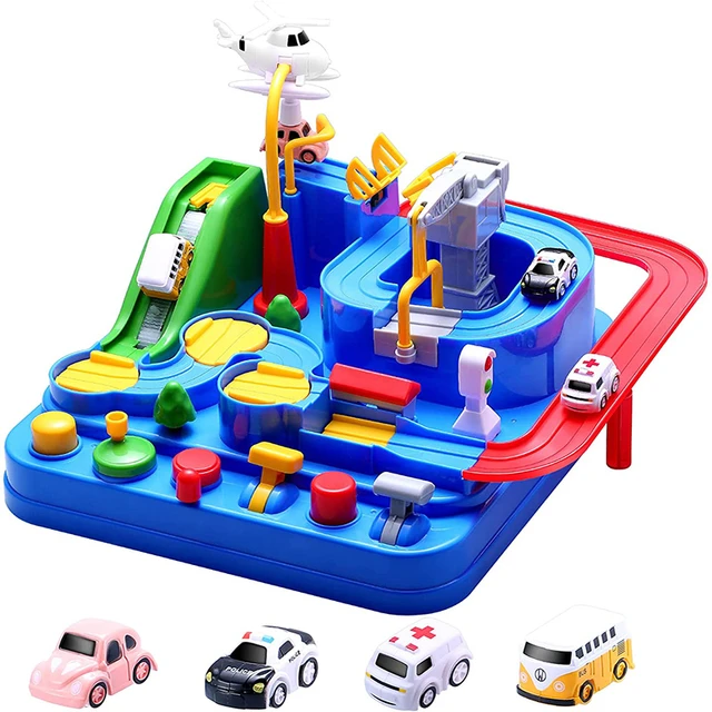 Carro De Corrida Ferroviário Trens Pista Brinquedos Educativos Para  Crianças Carros Mecânicos Para Meninos Meninas Jogo De Aventura Jogo De  Mesa Cérebro Brinquedos - AliExpress