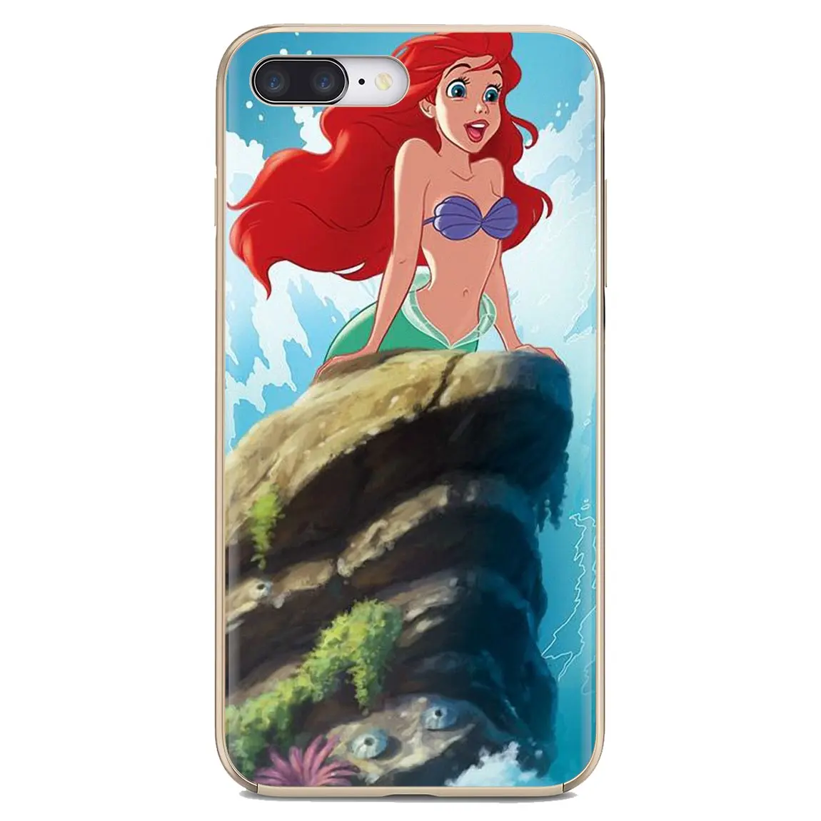 For Meizu M6 M5 M6S M5S M2 M3 M3S NOTE MX6 M6t 6 5 Pro Plus U20 Ariel Sea Princess Mermaid Girls Soft Case meizu cover Cases For Meizu